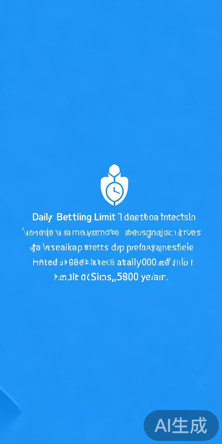 每日累计投注限额：限制用户在一整天内可以投注的最大